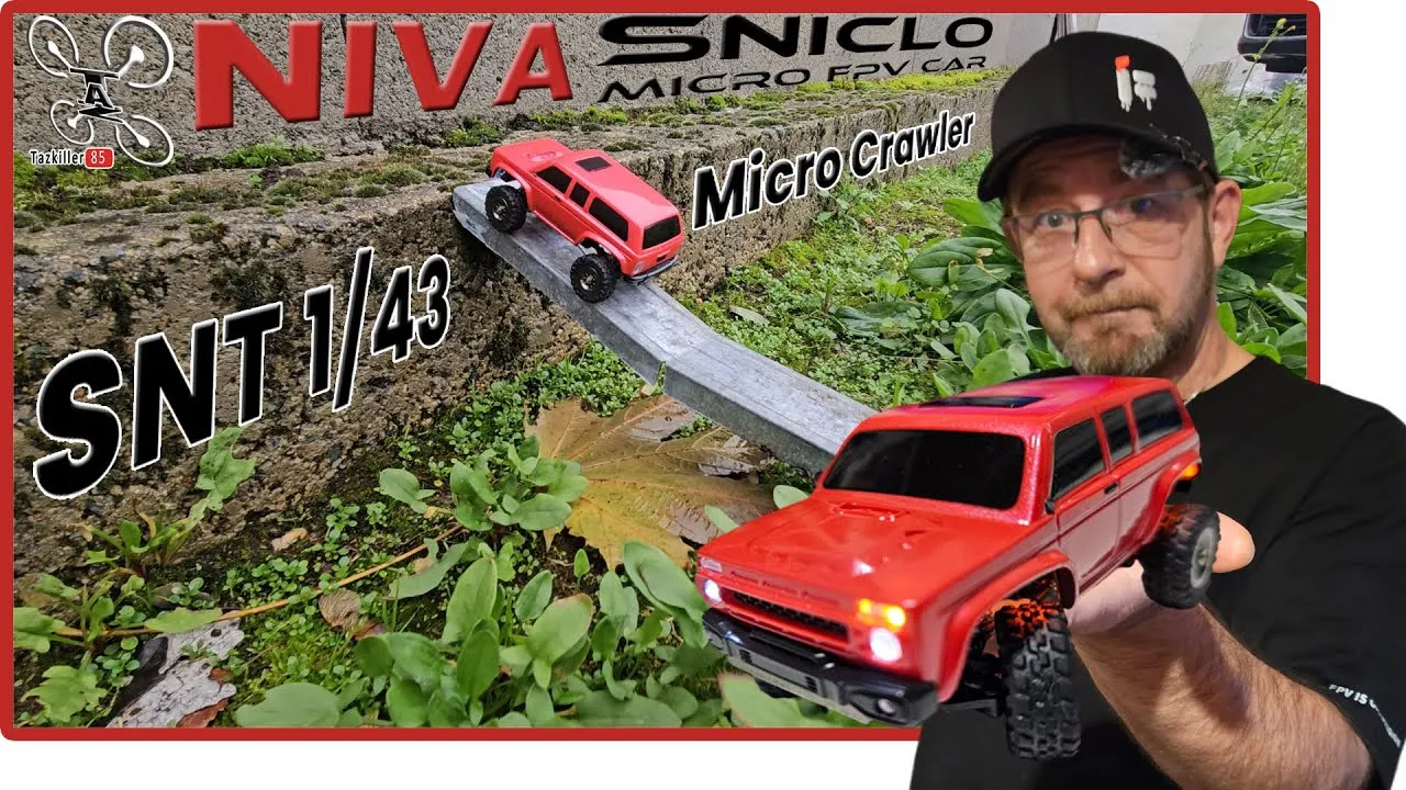 Micro RC Crawler SNT Niva 1/43 Simulation – La plus grosse RC de chez SNICLO ! LOL