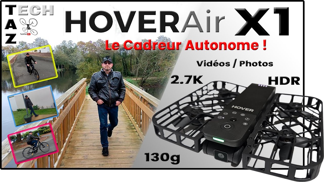 HOVERAir X1 Drone Caméra de poche Autonome – Test complet – Une petite Révolution !