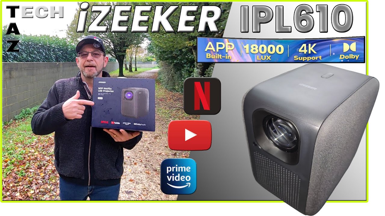 iZEEKER IPL610 Projecteur LED petit budget bonnes perfs – J’ai un CADREUR PROFESSIONNEL !