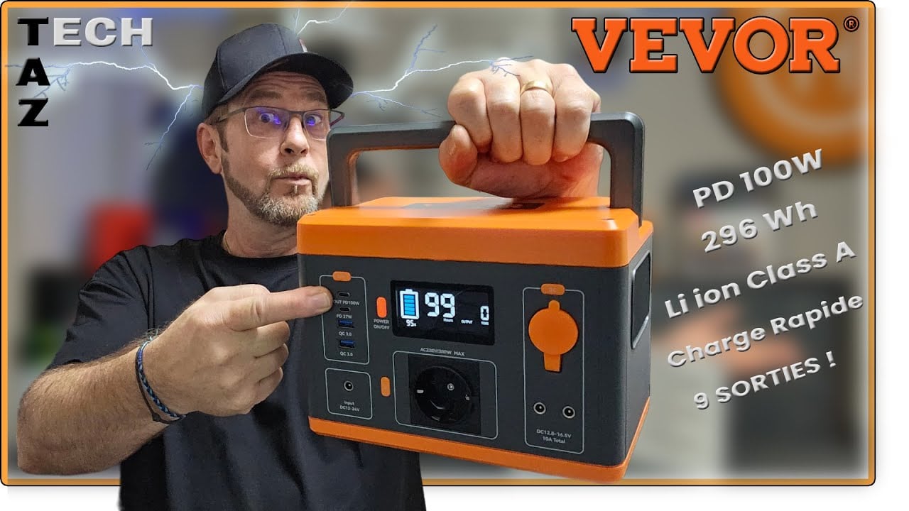 Batterie Nomade VEVOR, Station de charge – Résultat du CONCOURS 100ème GAGNANT !!!