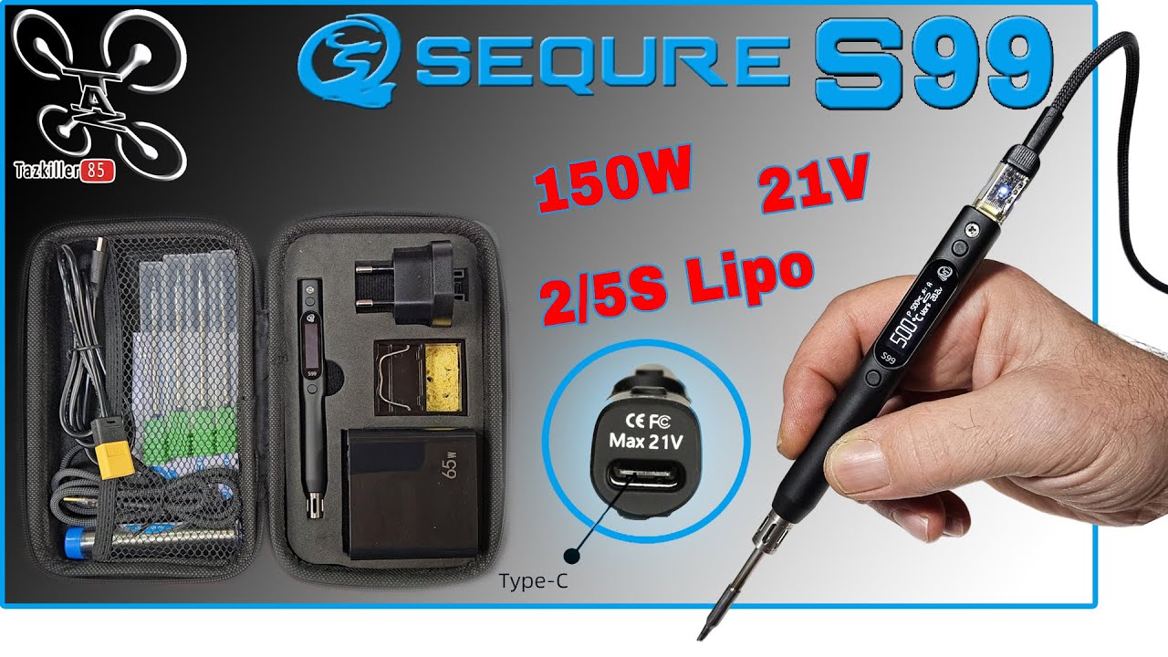 SEQURE S99 : Puissance Vitesse et Précision ! Fer à Souder Rapport qualité prix imbattable !