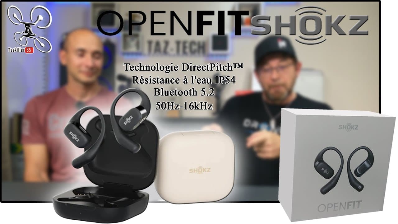 OpenFit SHOKZ – toujours connectés, jamais ISOLÉS – Les OREILLETTES du FUTUR !