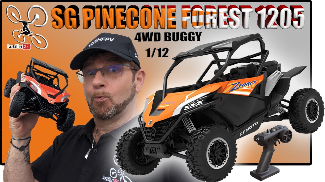 SG Pinecone Forest 1205, 1/12 CFMOTO ZFORCE – Review Test Démo – Anniversaire BANGGOOD !