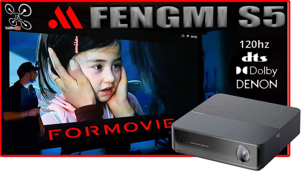FENGMI FORMOVIE S5 projecteur LASER – DENON Dolby DTS HDR10 – Le meilleur de sa catégorie !