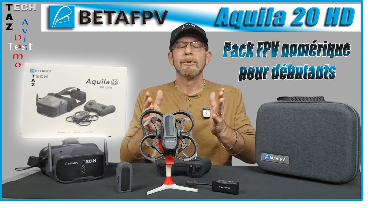 AQUILA 20 HD BETA FPV pack FPV complet pour débuter et évoluer – Résultat du Concours !