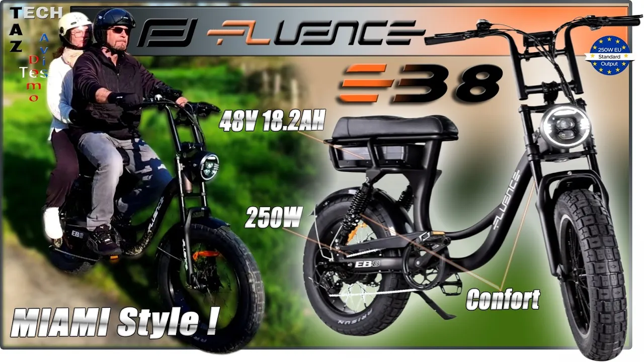 FLUENCE EB8 VAE biplace Miami Style – Sympa et Original – Bonne chance !
