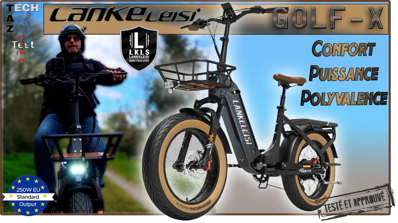 Lankeleisi Golf-X VAE pliant Efficace Stylé et Polyvalent – Test & Avis –  Résultat du Concours !