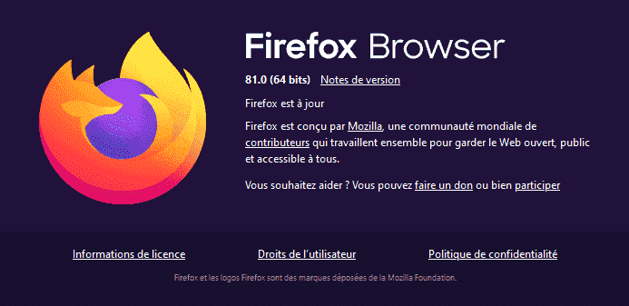 Firefox 81 est disponible ! Quoi de neuf ?