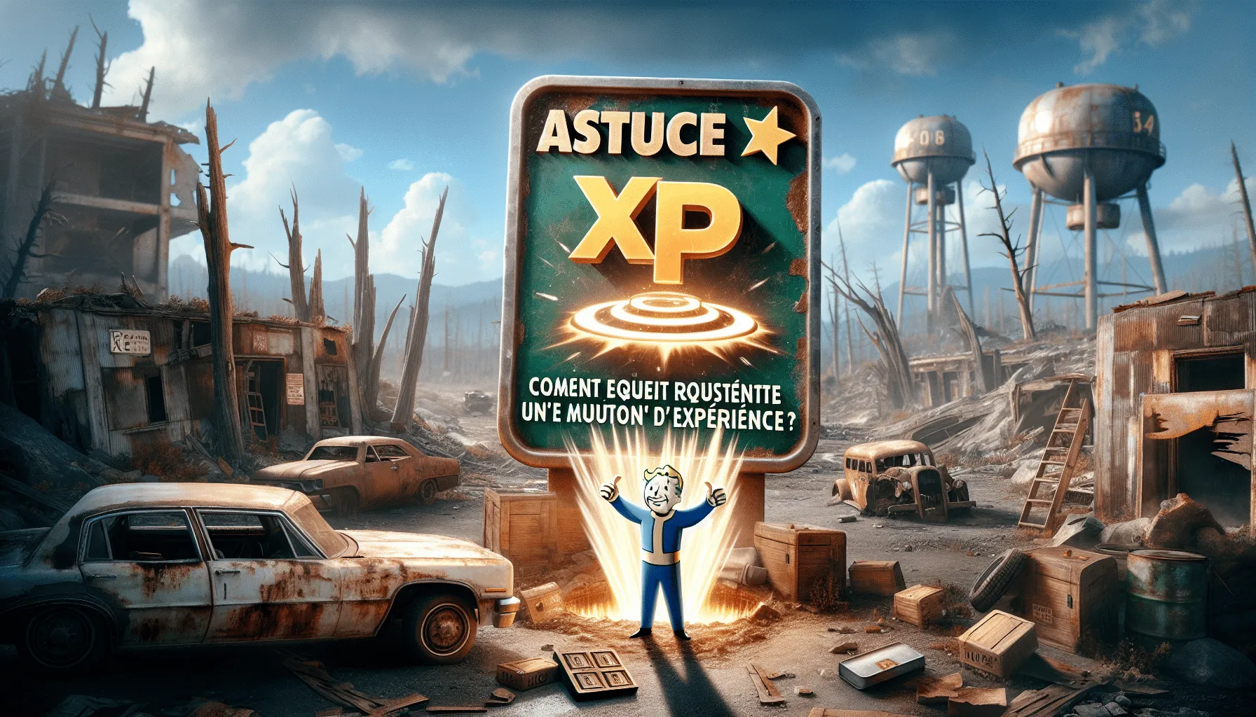 Astuce XP Fallout 4 : Comment obtenir rapidement une énorme quantité d’expérience ?