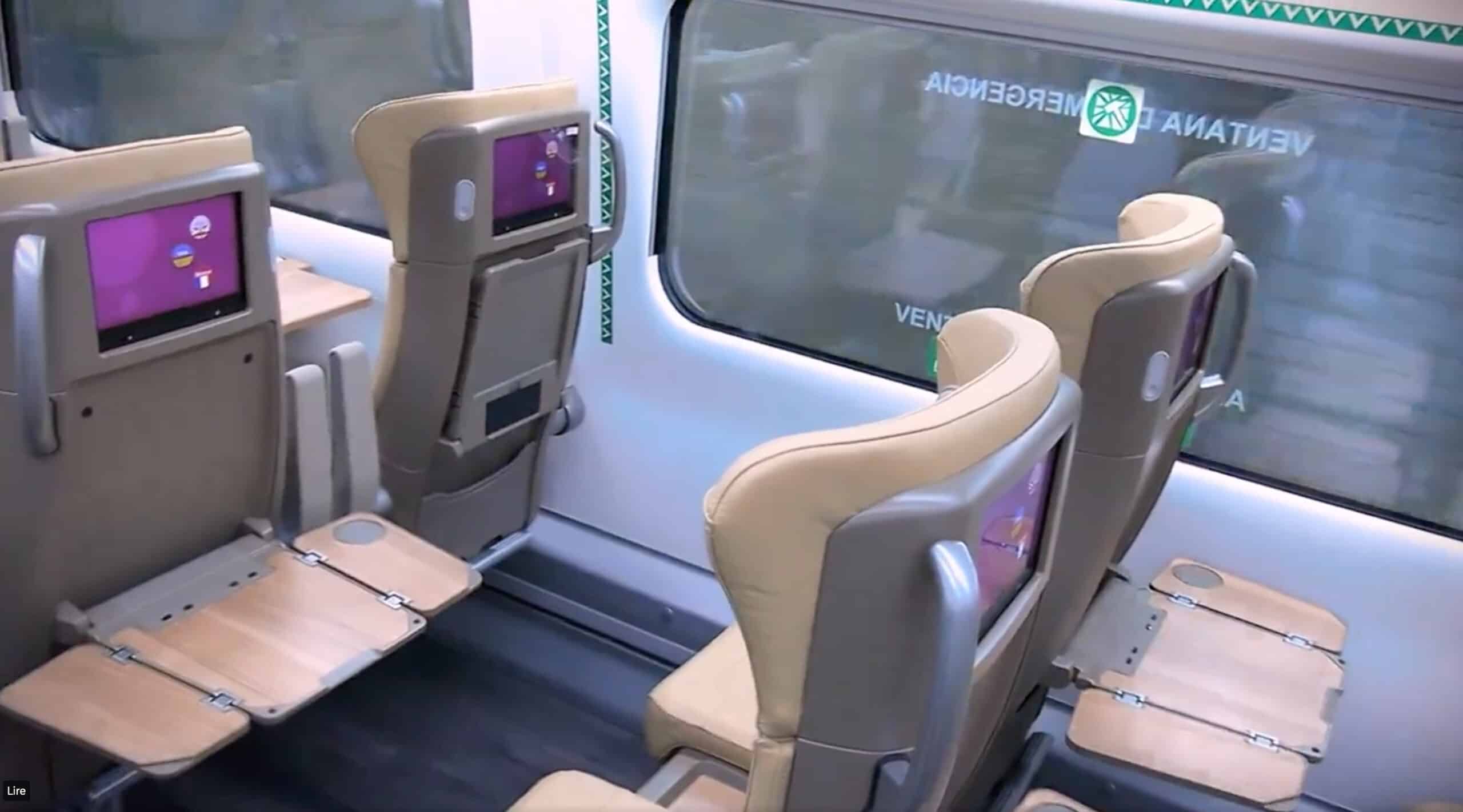 Bientôt, les TGV seront équipés d’écrans individuels diffusant des films et séries, à la manière des avions.
