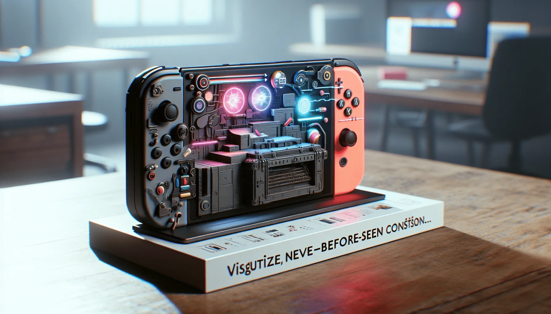 Cette Nintendo Switch n’a jamais été commercialisée et vous ne l’avez jamais vue