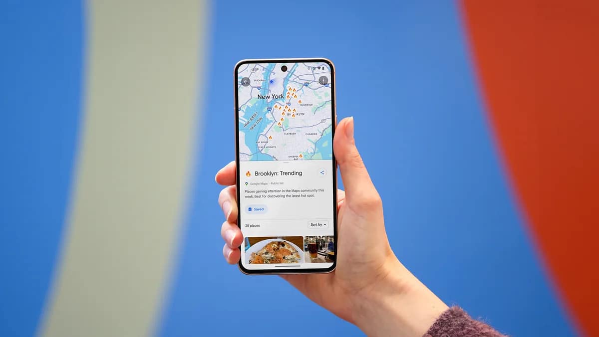 Découvrez la nouvelle interface de Google Maps à travers des images !