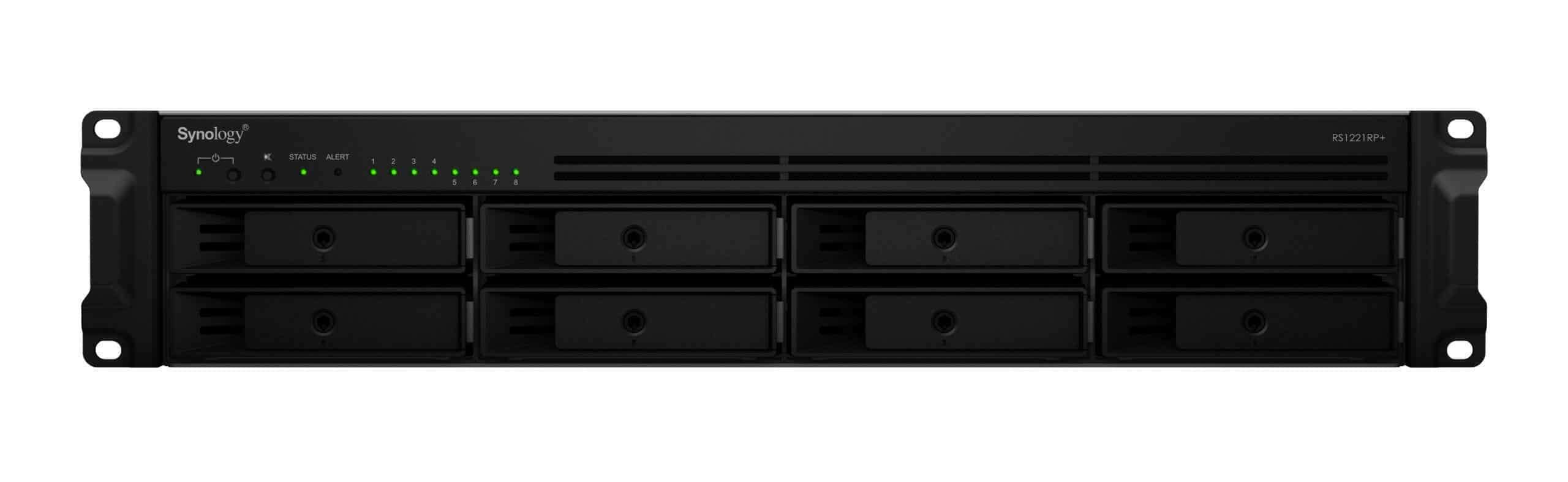 Synology présente les modèles ultra-compacts RackStation RS1221+ et RS1221RP+