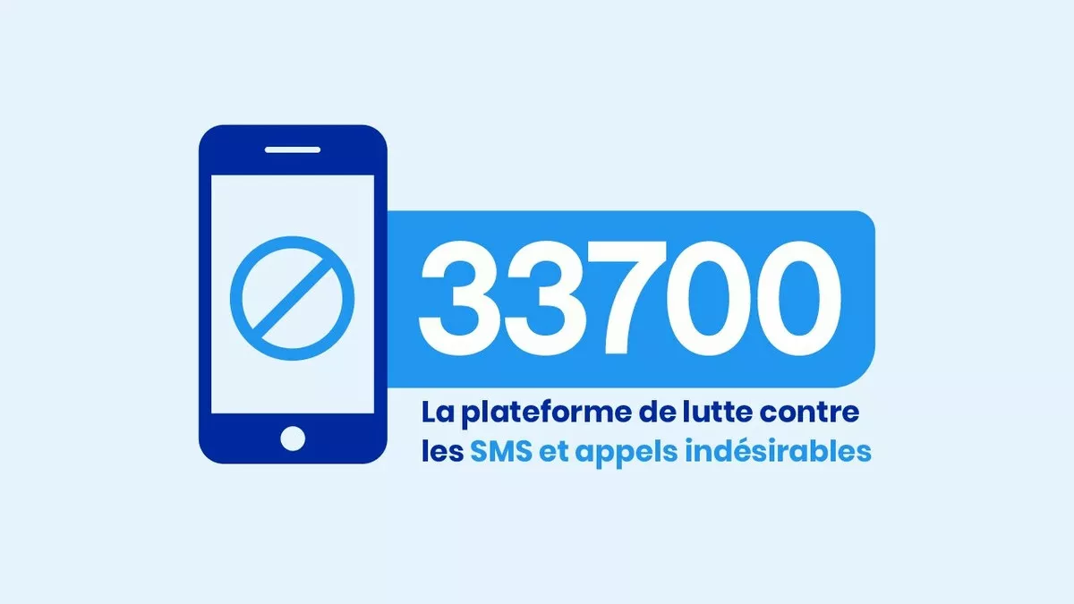 Le 33700 rend plus facile le signalement des appels et SMS non sollicités.