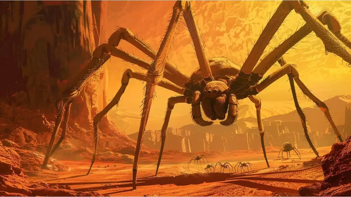 Quelle est l’origine de ces étranges “araignées” repérées sur Mars ?
