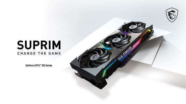 MSI lève le voile sur les cartes graphiques SUPRIM