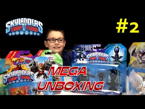 (MEGA UNBOXING ) Skylanders TRAP TEAM VAGUE 2 – Eléments Lumière et Ténèbres – Family Geek