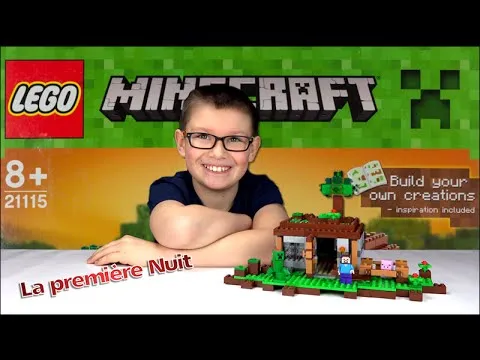 LEGO Minecraft SET 21115 : La Première Nuit ! Unboxing & construction | Family Geek – Ejayremy