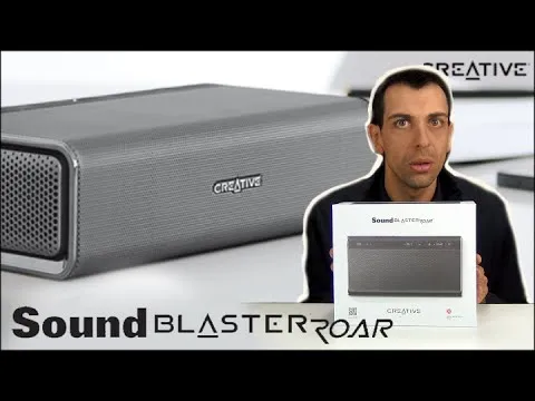 UNE ENCEINTE BLUETOOTH TRES PUISSANTE (Creative Sound Blaster Roar)