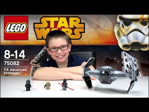 [LEGO STAR WARS]  Tie Advanced Prototype – 75082 – Family Geek Unboxing Jouet Lego FR – Ejayremy