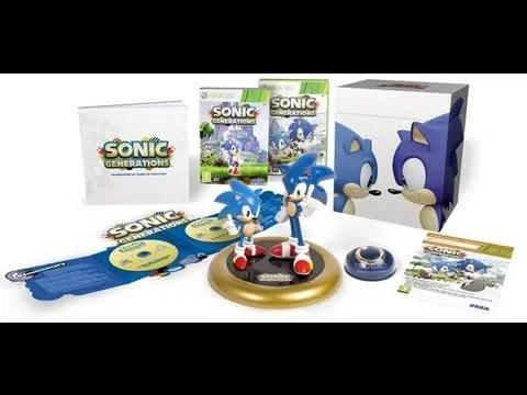 Sonic Generations 3D : édition collector – Unboxing du coffret | Ejayremy – Ejayremy