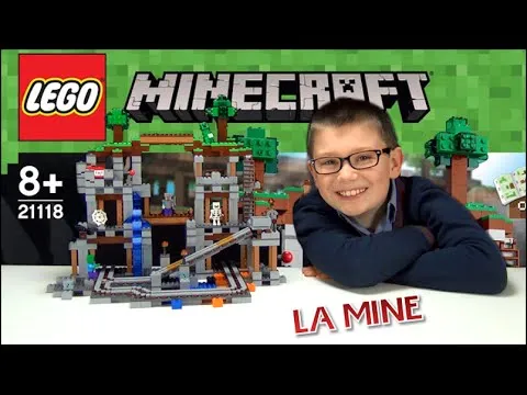 LEGO MINECRAFT – LA MINE Set 21118 ! Unboxing & construction Family Geek – Ejayremy