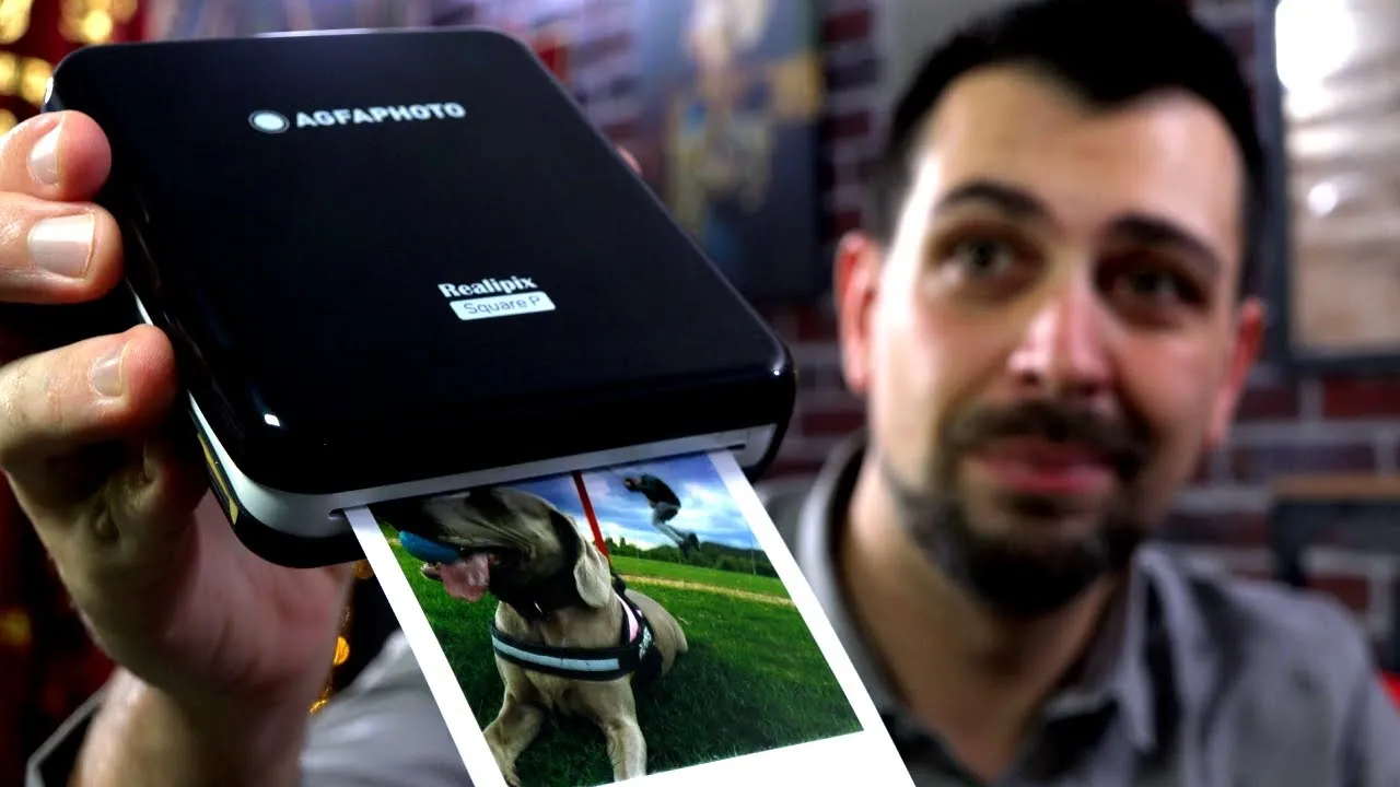 Imprimer facilement des photos de son smartphone (Realipix Square P)