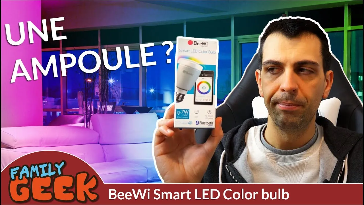 JE CONTRÔLE MA LAMPE AVEC MON SMARTPHONE ! BeeWi Smart Home – Ejayremy