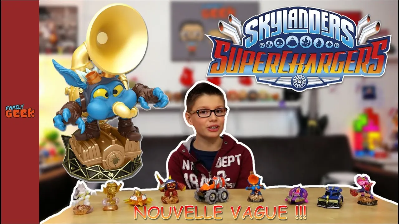 [JOUET] Skylanders SuperChargers – Ouverture surprise de la vague 3 – Family Geek – Ejayremy