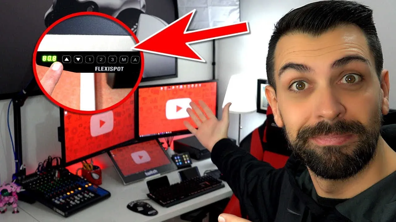 Meilleur bureau gaming électrique pas cher