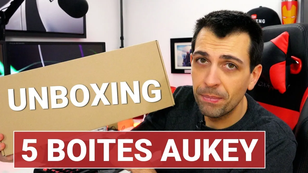 UNBOXING HIGH-TECH | 5 produits cool (Aukey) – Ejayremy