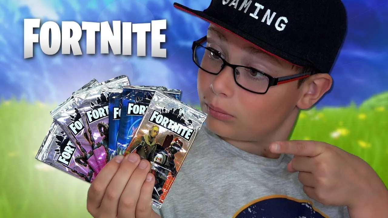 FORTNITE – Ouverture boosters de cartes Fortnite