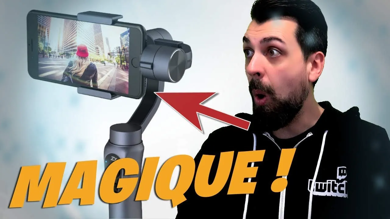 Stabilisateur magique pour smartphone ! (Zhiyun Smooth-Q)