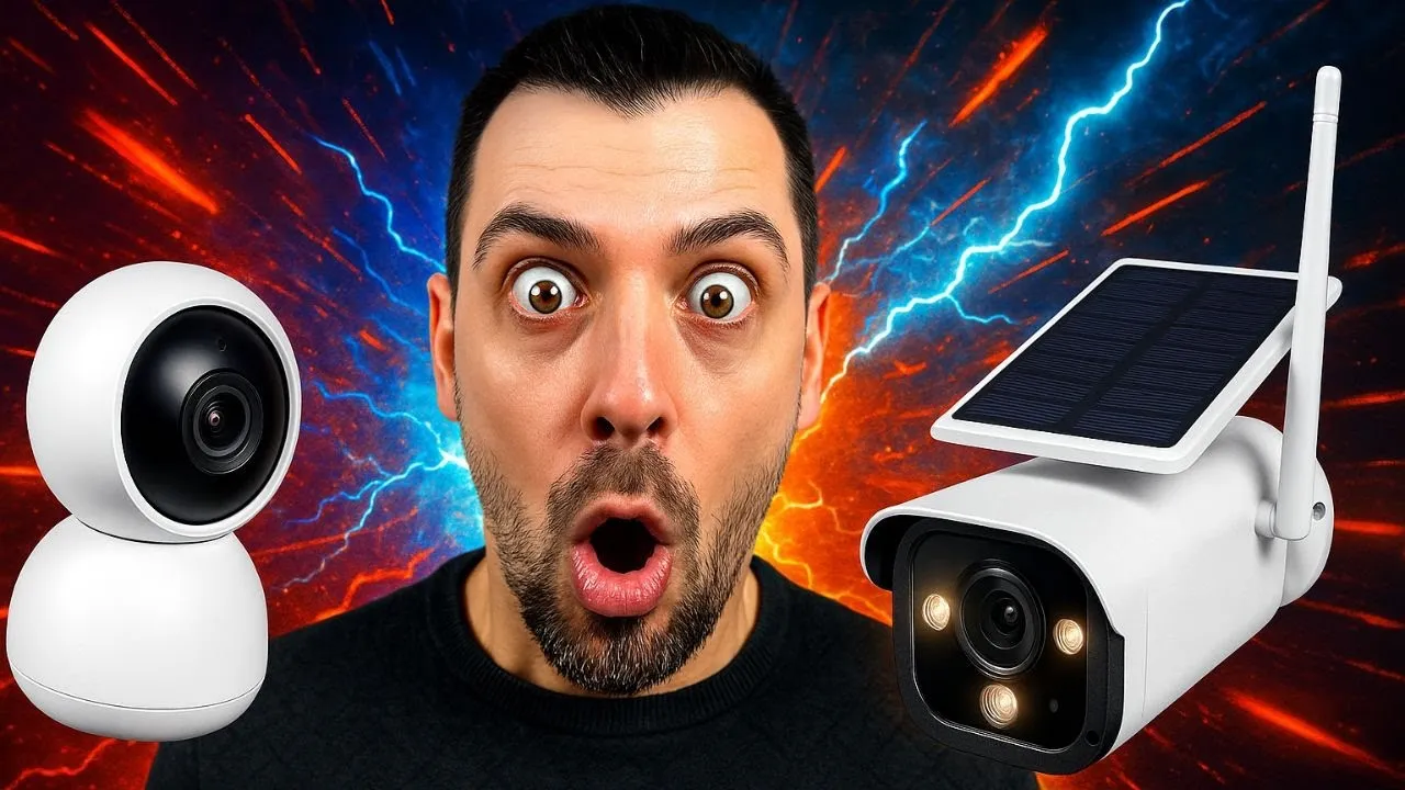 CAMERAS DE SURVEILLANCE SANS FIL & SOLAIRE (Omajin by Netatmo)
