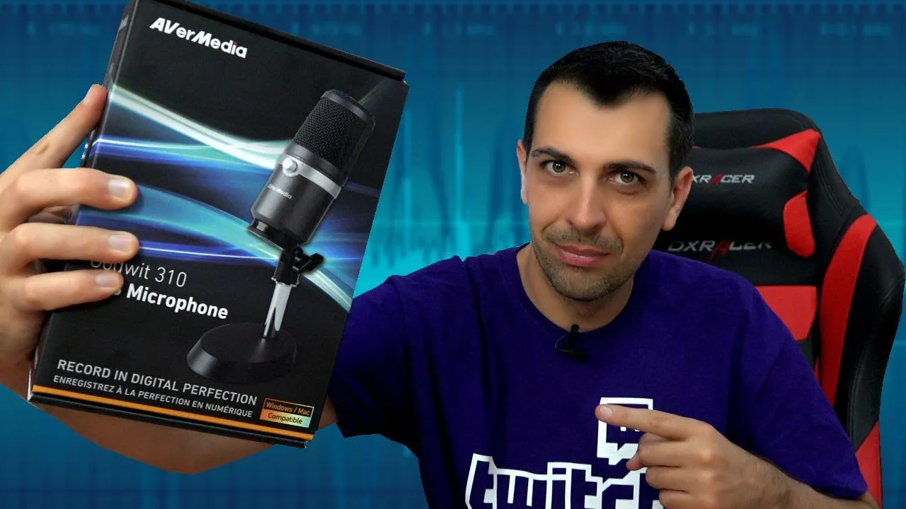 Micro USB studio pour YouTube & Twitch