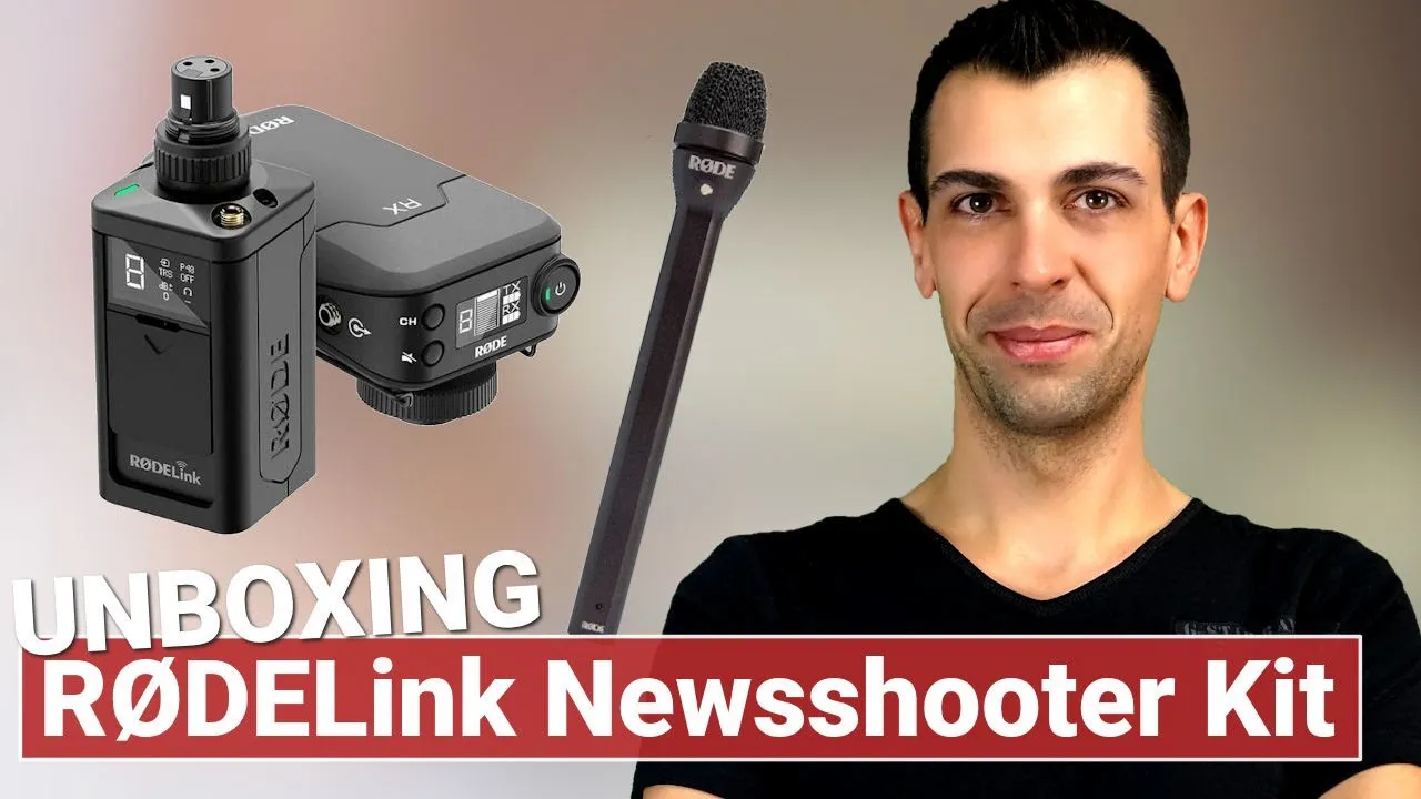 RØDE Link Newsshooter Kit Reporter, unboxing & review