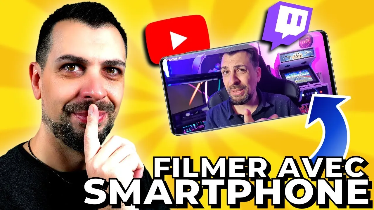 Filmer ou streamer facilement avec son smartphone