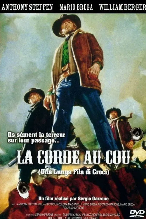 Une longue file de croix