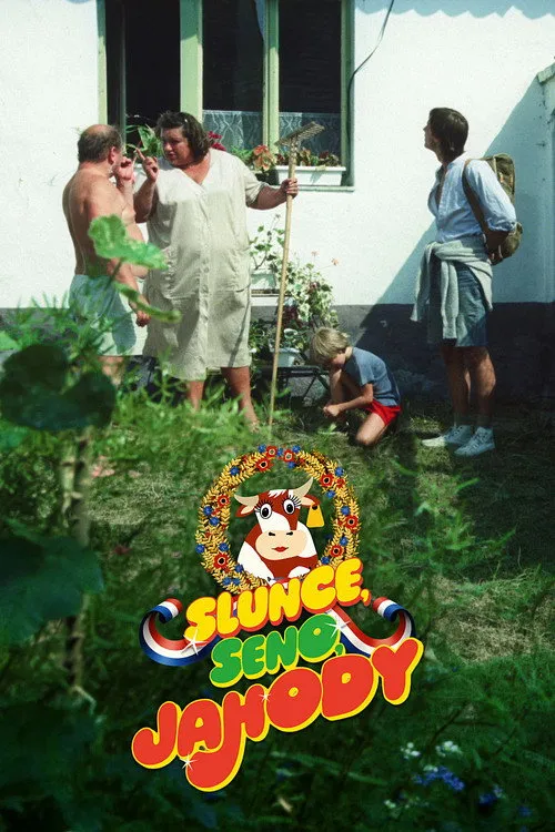 Slunce, seno, jahody